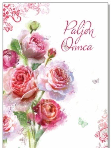 Iso 2-os onnittelu kortti